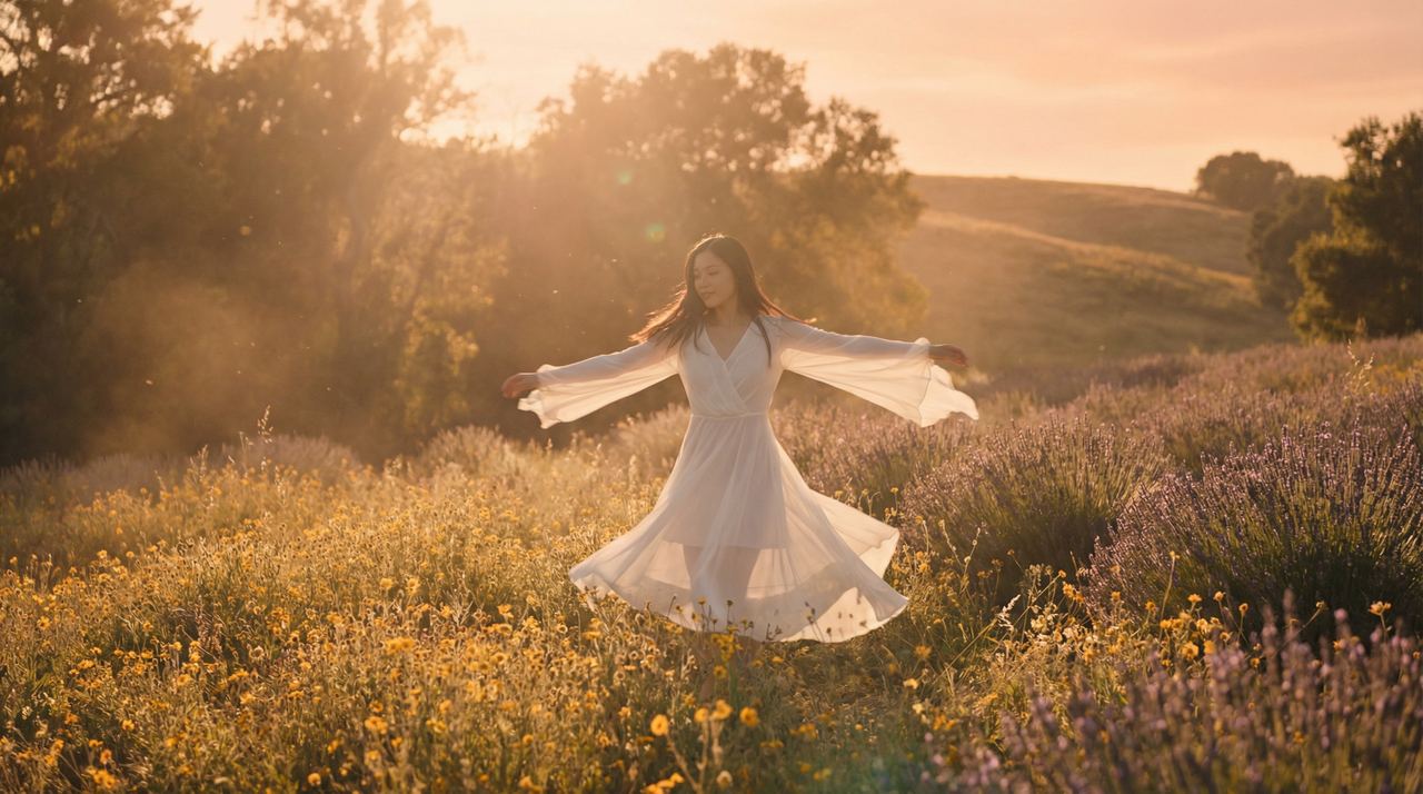 母狗唯美花海舞蹈视频